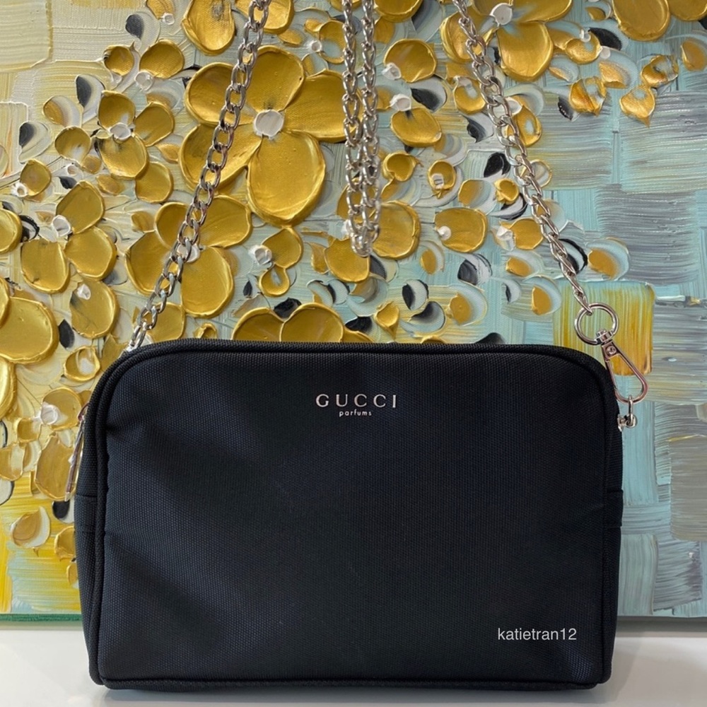 Gucci Cosmetic Pouch to Crossbody Bag